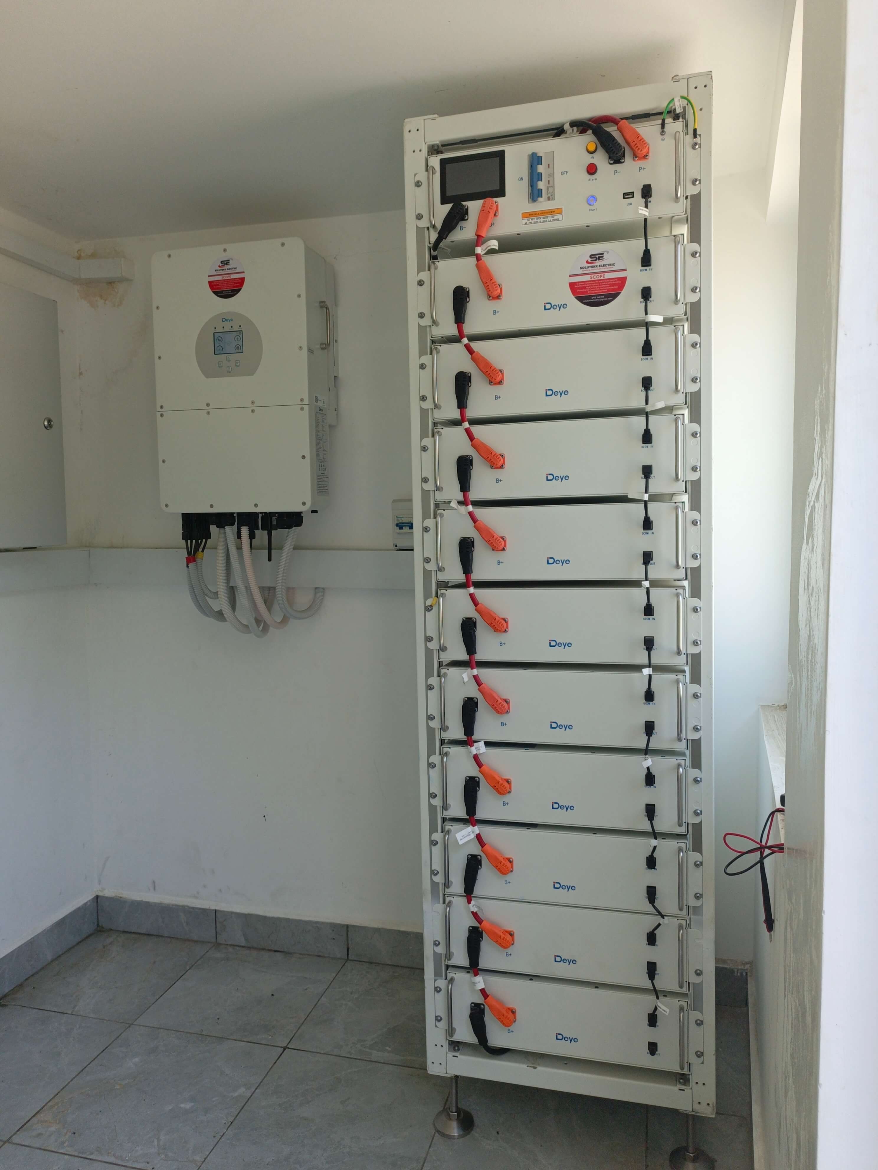 Nyali Greenwood – 20 kW High-Voltage Hybrid Solar System